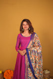 Vennila Magenta Dress