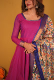 Vennila Magenta Dress