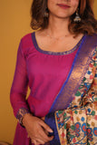 Vennila Magenta Dress