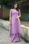 Nandhitha Lilac Kurta Set ( Set of 2)