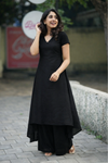 Nandhitha Black Kurta Set ( Set of 2)