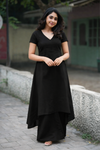 Nandhitha Black Kurta Set ( Set of 2)