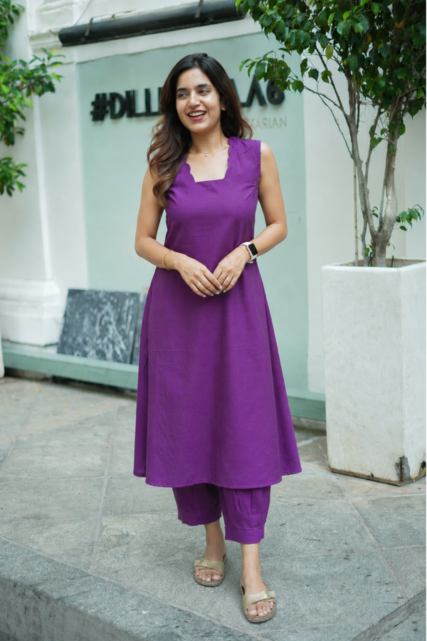 Oviya Violet Co - Ords ( Set of 2 )