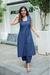 Oviya Navy Blue Co - Ords ( Set of 2 )