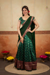 Shravya Green Halfsaree (Set of 3)
