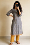 Rithika Grey Kurti Set