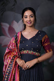 Narayanapet cotton dress with Patola dupatta
