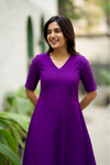 Nandhitha Violet Kurta Set ( Set of 2)