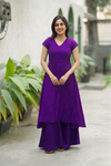 Nandhitha Violet Kurta Set ( Set of 2)