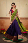 Nithila Violet Halfsaree (Set of 3)