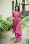 Nandhitha Pink Kurta Set ( Set of 2)