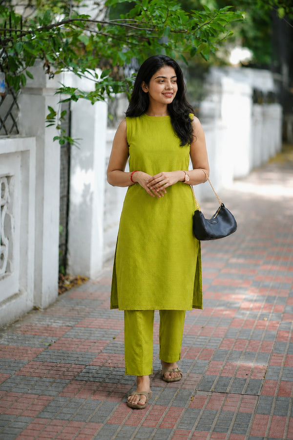 Samyuktha Green Co - Ords (Set of 2 )