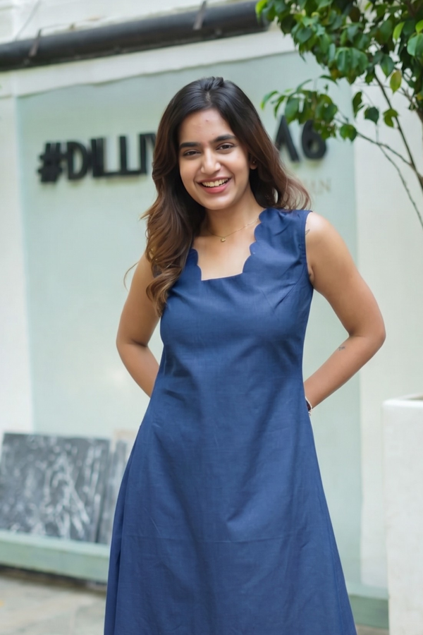 Oviya Navy Blue Co - Ords ( Set of 2 )