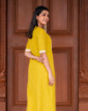 Yellow Handloom Kurta Set (PR)