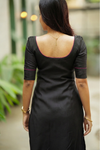 Raha Black Kurti Set (Set of 2)