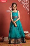 Madhuri Blue Lehenga Mini (Set of 2)