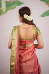 Tanisha Green Halfsaree (Set of 3)