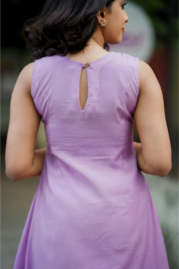 Nandhitha Lilac Kurta Set ( Set of 2)