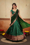 Shravya Green Halfsaree (Set of 3)