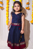 Swapna Navy Blue Mini