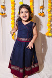 Swapna Navy Blue Mini