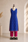 Rithika Blue Kurti Set