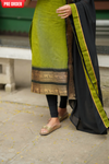 Prisha Olive Green Kurti Set (Set of 2)
