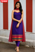 Charvi Violet Narayanpet Kurti Set (Set of 2)