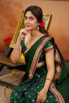 Shravya Green Halfsaree (Set of 3)