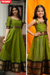 Suhasini Green Mom & Me Set
