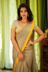 Mayilini Grey Saree (Set of 2)