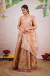 Tanisha Gold Halfsaree (Set of 3)