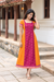 Aadhini Mustard Narayanpet Cotton Kurta
