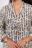 Blue Fish Print Kurta (PR)