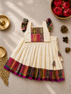 Yara Ivory with Multicolor Lehenga Mini