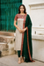 Aadhya Ivory with Green Kurti (Set of 2)