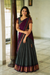 Madhuri Peacock Green Chettinad Cotton Halfsaree (Set of 3 )