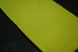 Lemon green jacquard fabric