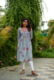 Senthamarai Powder Blue Kurti