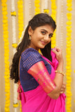 Sadana Blue with Pink Halfsaree