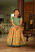 Mandana Teal Lehenga Mini (Set of 2)
