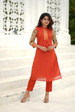 Manasa Orange - (Set of 2)