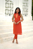 Manasa Orange - (Set of 2)