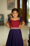 Nithila Violet Lehenga Mini (Set of 2)