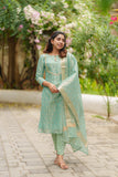 IMD - Saindhavi Blue Kurti Set