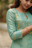 IMD - Saindhavi Blue Kurti Set