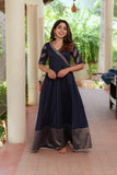 Anjana Navy Dress