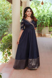 Anjana Navy Dress