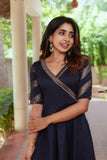 Anjana Navy Dress