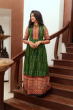 Swasti Green IKAT Dress